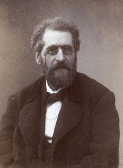 Figure 1 : Édouard Grimaux (photographie A. Gerschel et fils, collections École polytechnique).