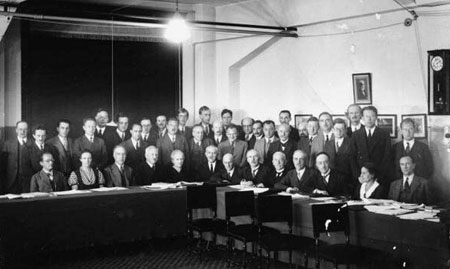Figure 3 : Le congrès Solvay de 1933 (22-29 octobre 1933, Bruxelles).