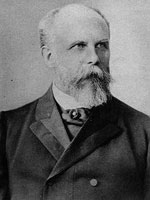 Figure 4  : William Preyer (1841-1897). Né en Grande-Bretagne, il a fait toute sa carrière en Allemagne et a été le premier titulaire de la chaire de physiologie de l’université d’Iéna (image Wikipedia).