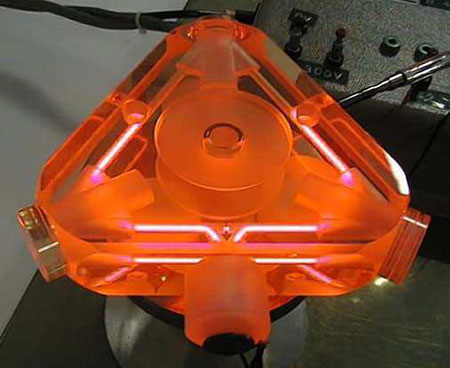 Figure 7 : Exemple de gyrolaser fabriqué par la société Thales (source Thales Aerospace)