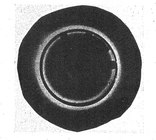 La couronne solaire photographiée le 21 juillet 1931 à 16 heures