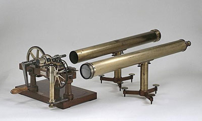 Figure 4 : Le dispositif de l’expérience de Fizeau, 1849.
