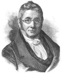 Figure 5 : Le botaniste suisse Augustin Pyrame de Candolle (1778-1841). Il est cité à plusieurs reprises par Darwin.