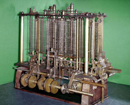 Figure 5 : La machine analytique de Babbage (1834-1871), telle qu’exposée au Science Museum de Londres.