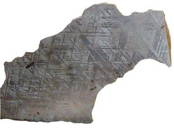 Plaque de sidérite (météorite ferreuse)